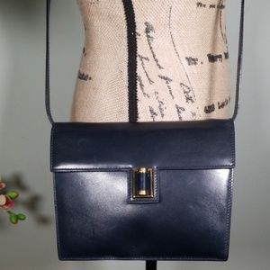GUCCI Leather Crossbody Bag
